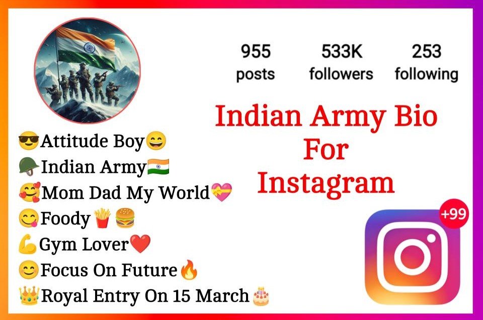 Army Bio For Instagram