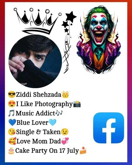 Cool Bio For Facebook For Boys