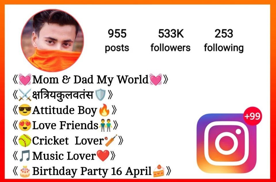 Instagram Bio For Hindu Boys