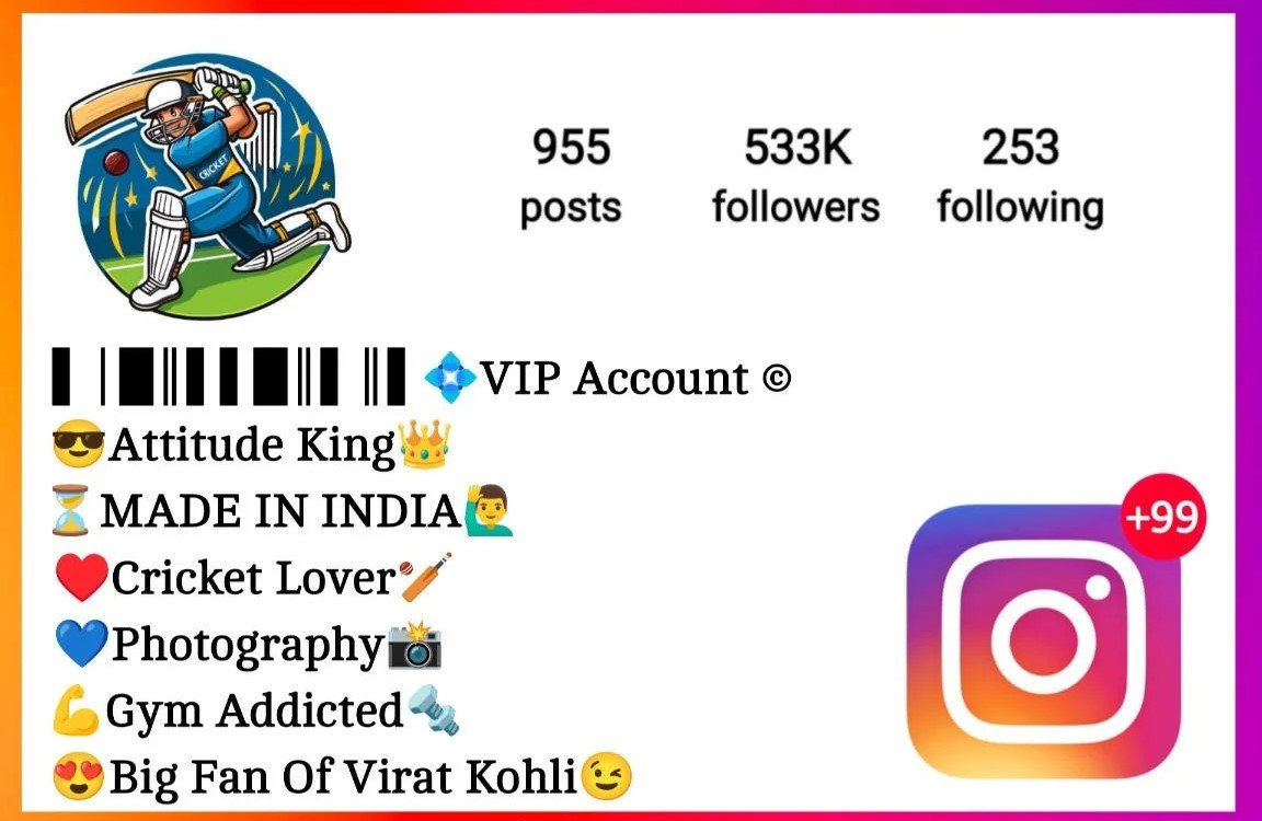 Best Instagram Bio For Cricket Lovers