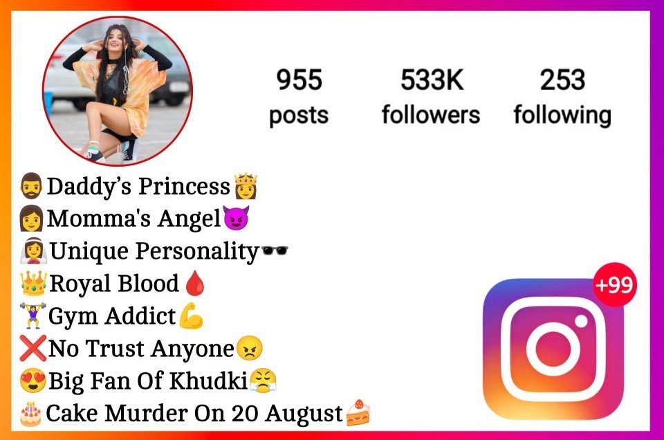 Unique Instagram Bio For Girls