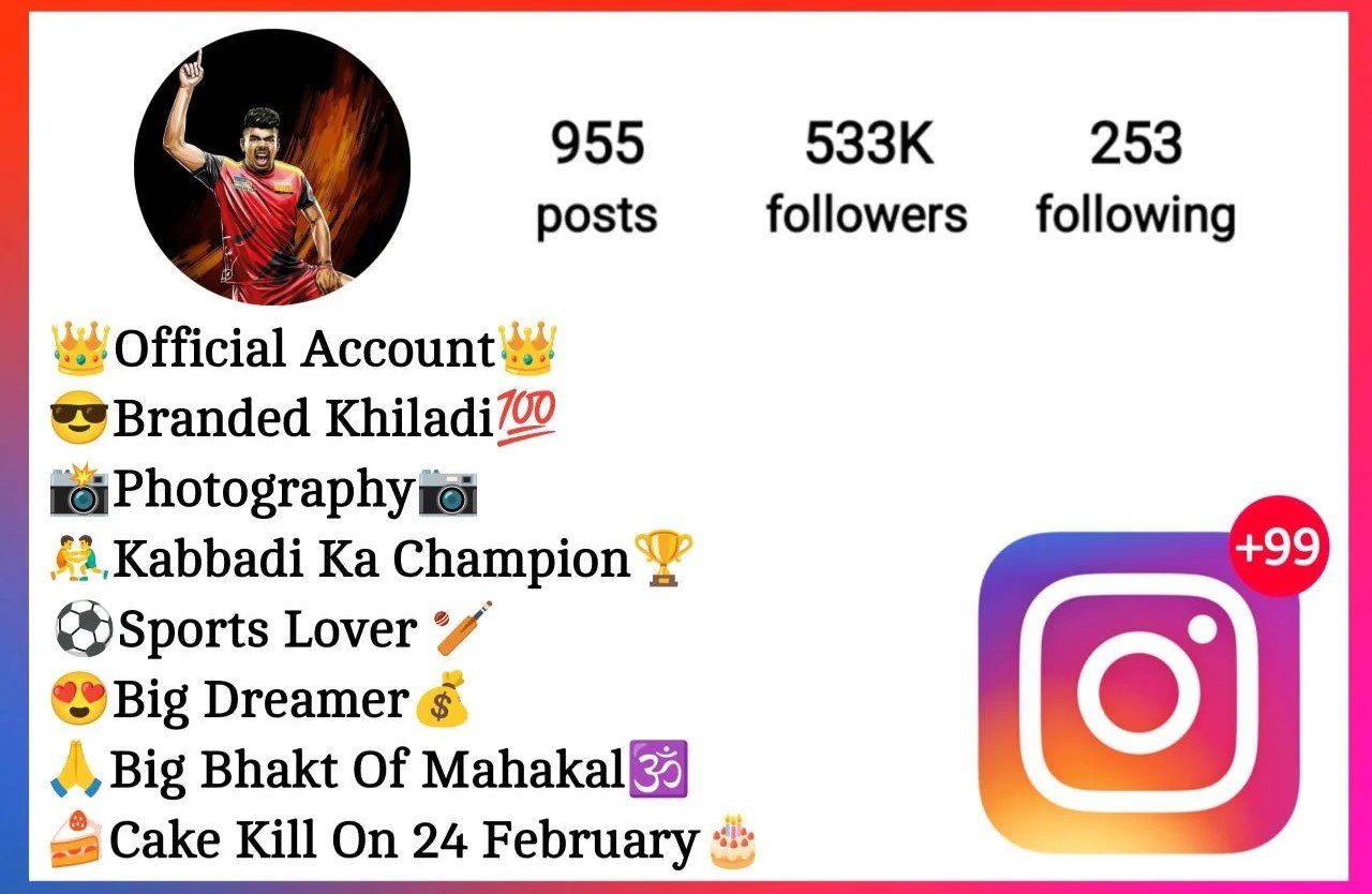 Instagram Bio For Kabaddi Lovers