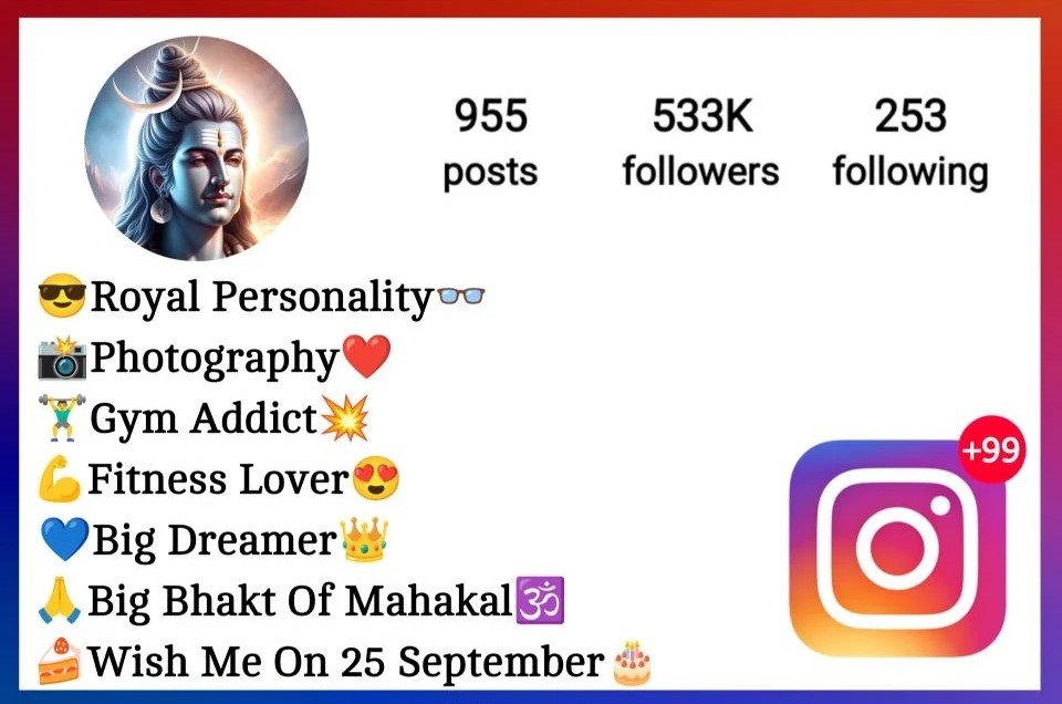 Instagram Bio For Mahakal Bhakt