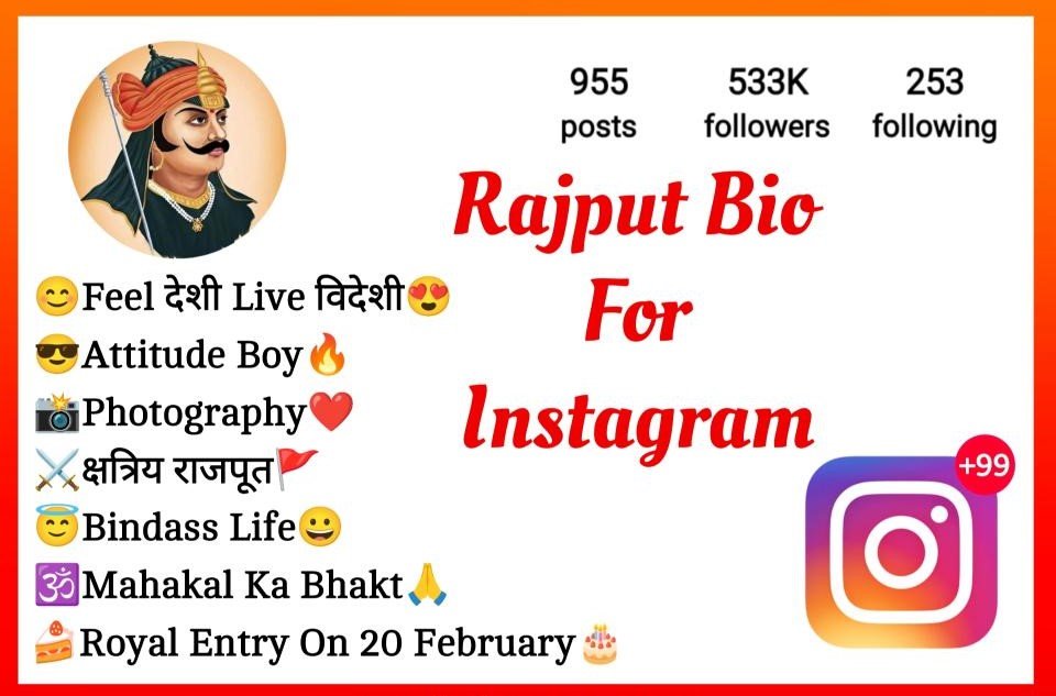 Rajput Bio For Instagram