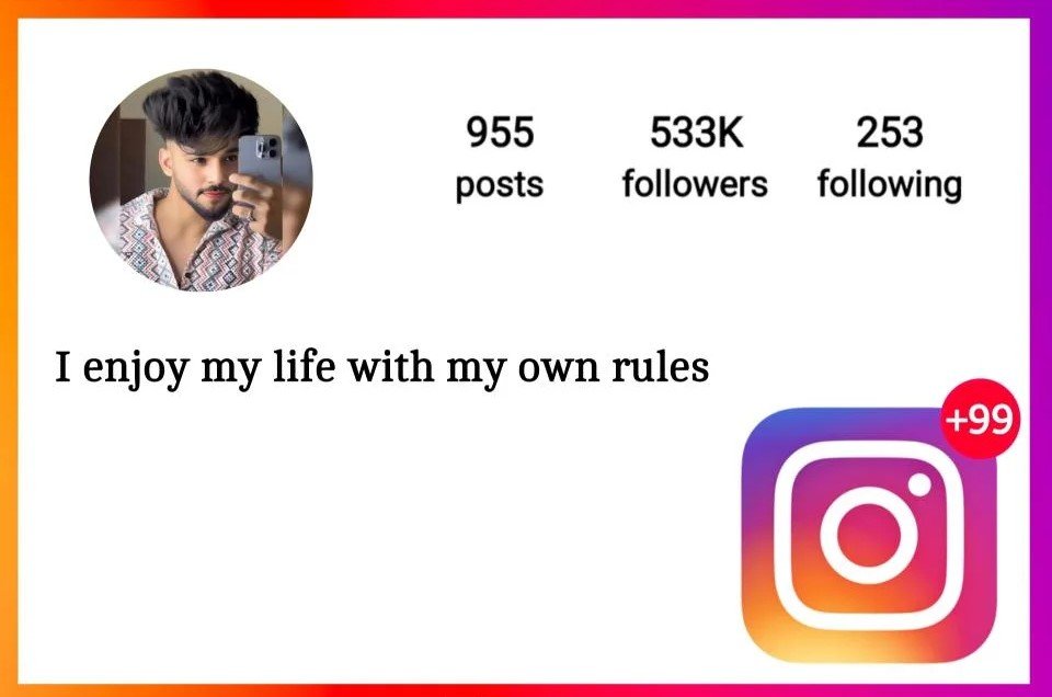 Instagram Bio For Boys in English