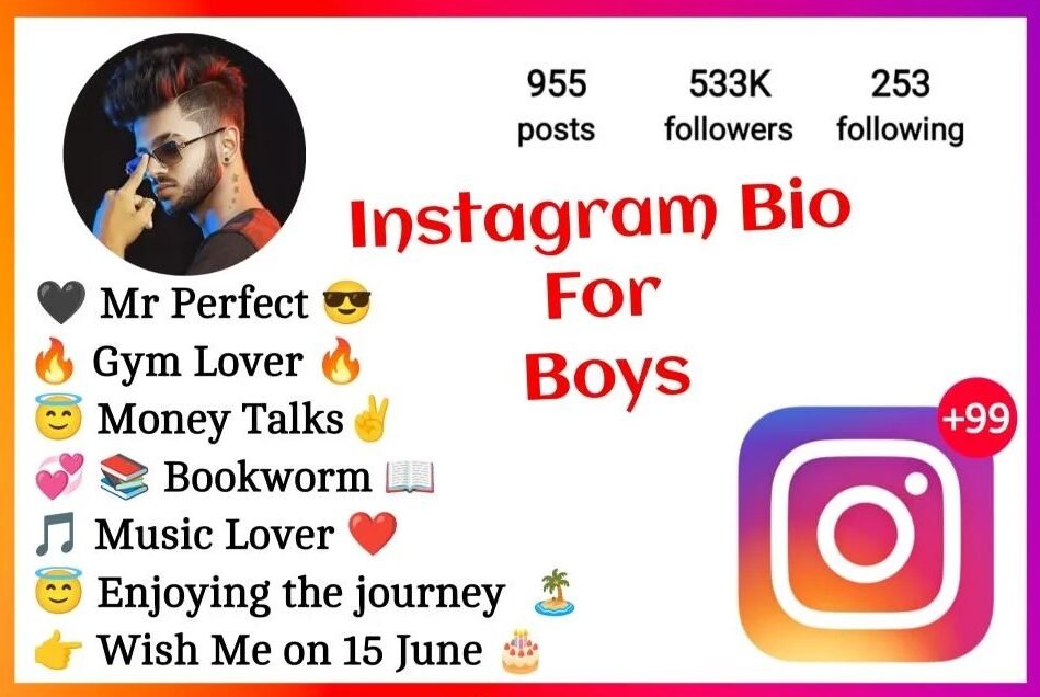 Instagram Bio For Boys